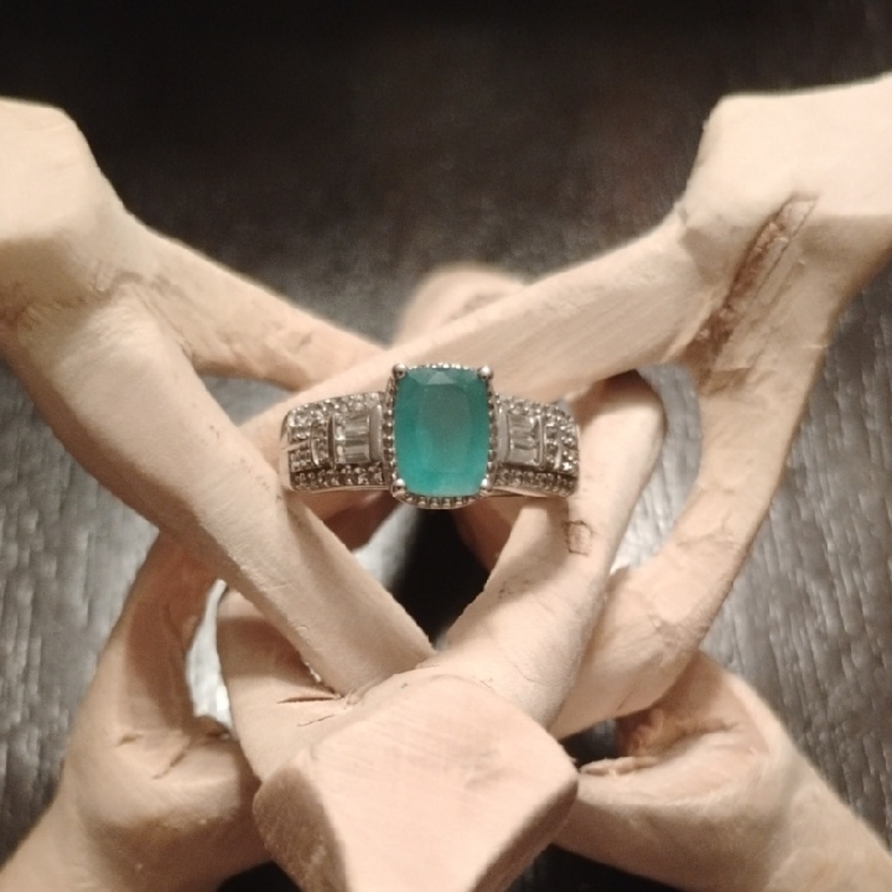 Grandiderite Ring In 925 Sterling Silver